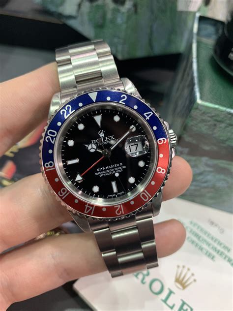 rolex gmt master 2 pepsi for sale