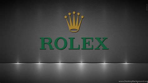 rolex logo black background
