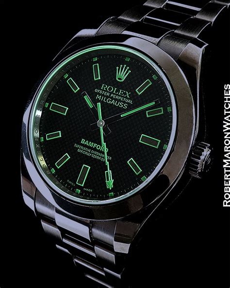 rolex milgauss bamford