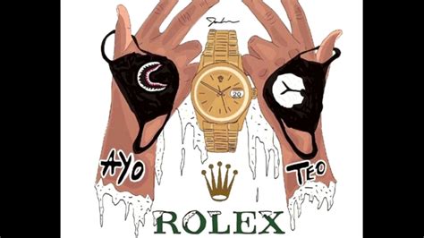 rolex song 1 hour clean