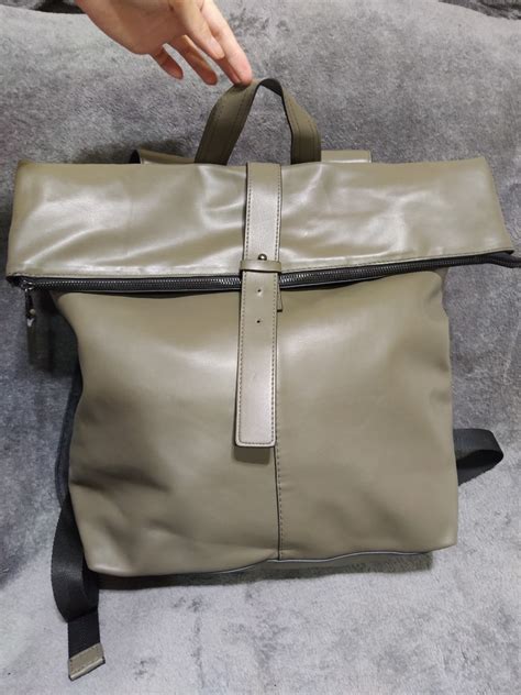Roll Top Backpack Zara