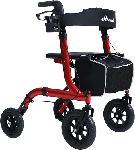 Rollator Walker With Backrest