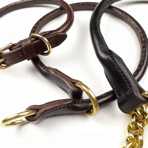 Rolled Slip Dog Collars