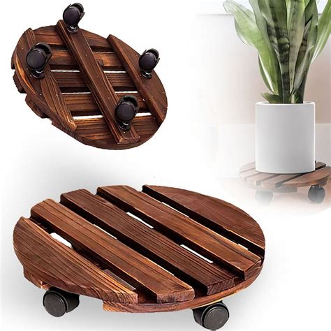 Blumentopf Elho Brussels rund Ø 35cm mit Rollen Blumenkübel Indoor eBay