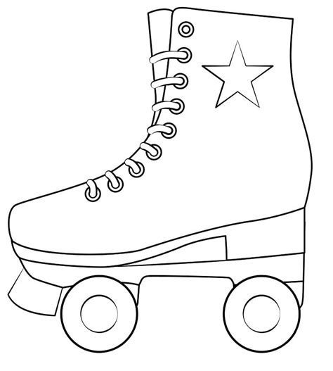 Roller Skate Printable Picture