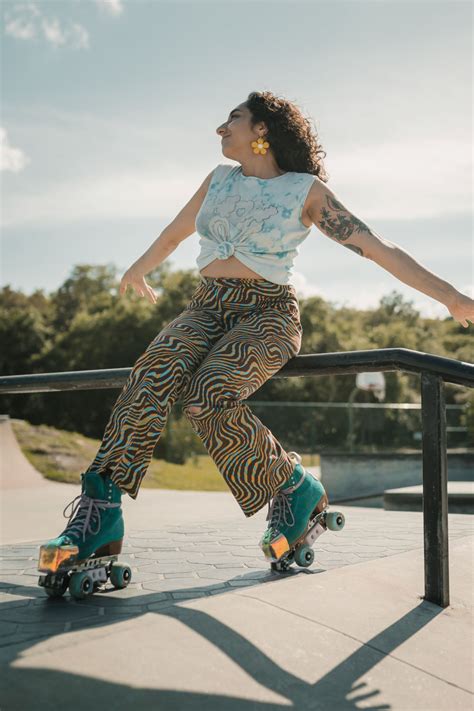 Roller Skates And Pants