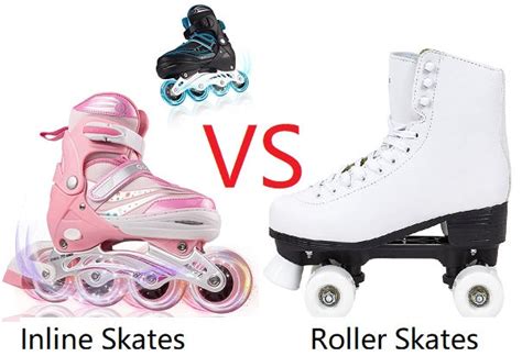 Roller Skates Vs Inline Skates Outdoors