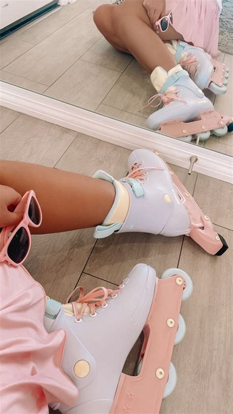 Roller Skating Aesthetic Pink
