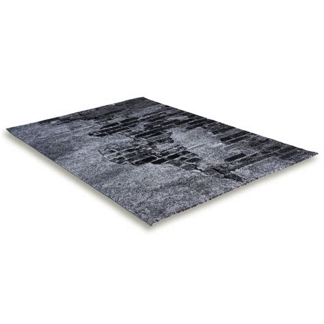 Teppich CASA grau kariert 60x115 cm Online bei ROLLER kaufen
