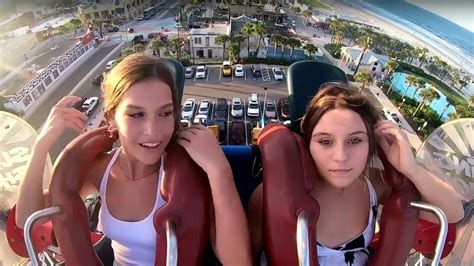 Sensational Roller Coaster Incident Witness The Nip Slip Extravaganza
