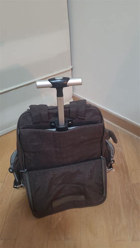 Rolling Backpack Handle Stuck