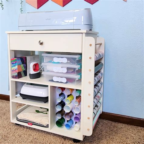Rolling Cart For Cricut Maker