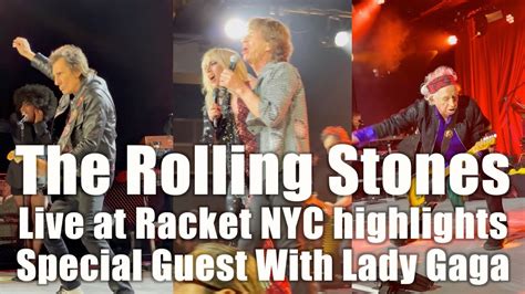 rolling stones at racket nyc