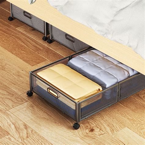 Rolling Under Bed Storage Ideas