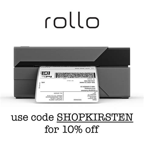 Rollo Label Printer Discount Code