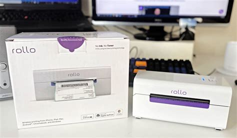 Rollo Printer Printing Blank