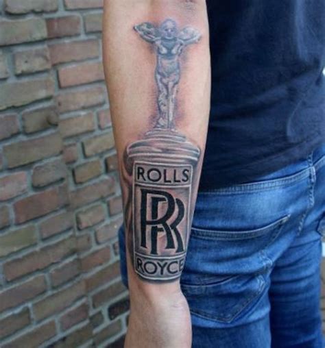 Awasome Rolls Royce Tattoo Designs Ideas