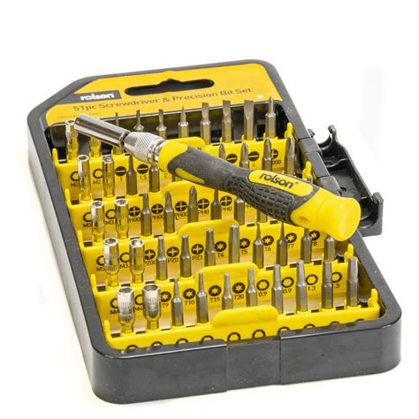 Rolson Screwdriver Bit Set