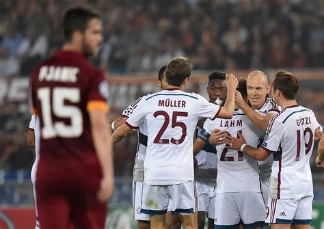 roma bayern players