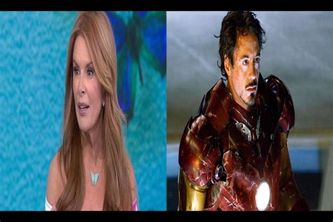roma downey related to robert downey jr