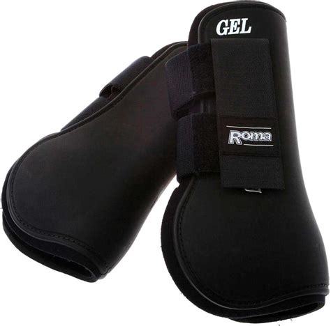 roma gel open front boots