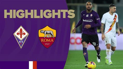 roma vs fiorentina highlights