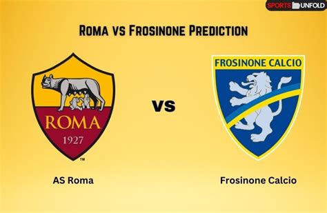 roma vs frosinone prediction