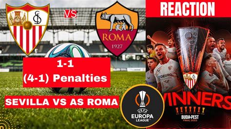 roma vs sevilla full time score
