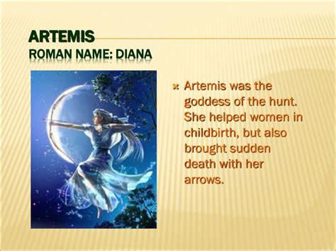 5 Roman Names Artemis