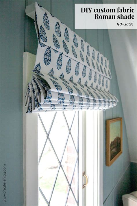 Roman Blinds Patterned Fabric