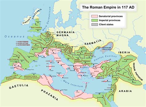 roman empire at its peak