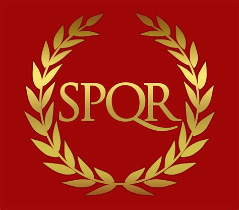 roman empire flag spqr meaning