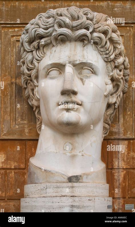 Roman Head Statue