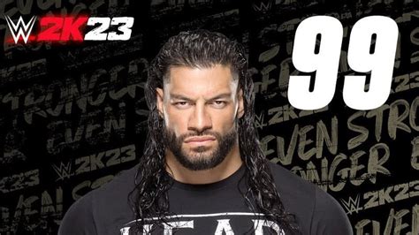 roman reigns overall 2k23