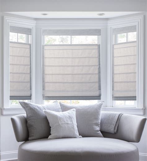 roman shades that open from the top