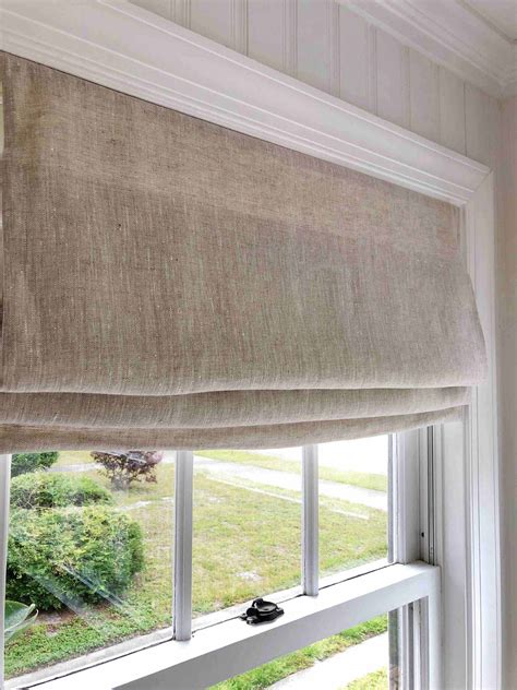 roman shades with pattern