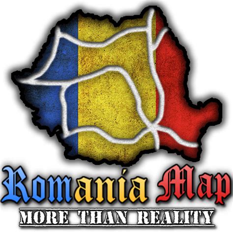 romania map by alexandru