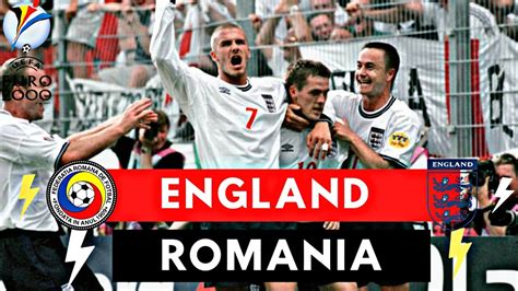 romania vs england football