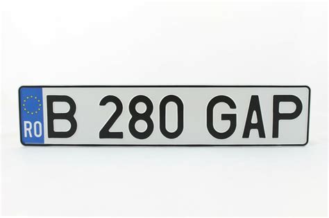 romanian number plate format