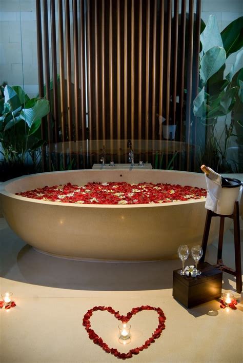 Romantic Bath Set Up