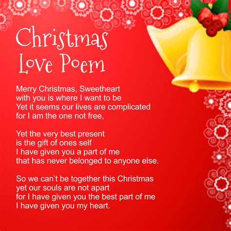 romantic christmas poems for boyfriend
