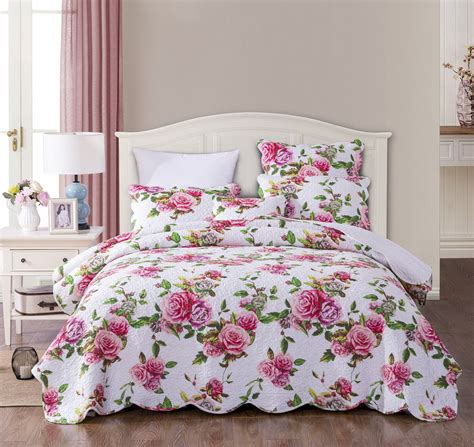Romantic Floral Comforter Duvet Cover Pillow Shams Etsy Floral