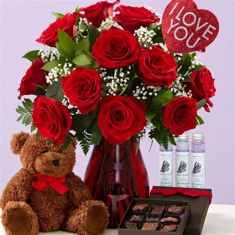 romantic gift for women flowers