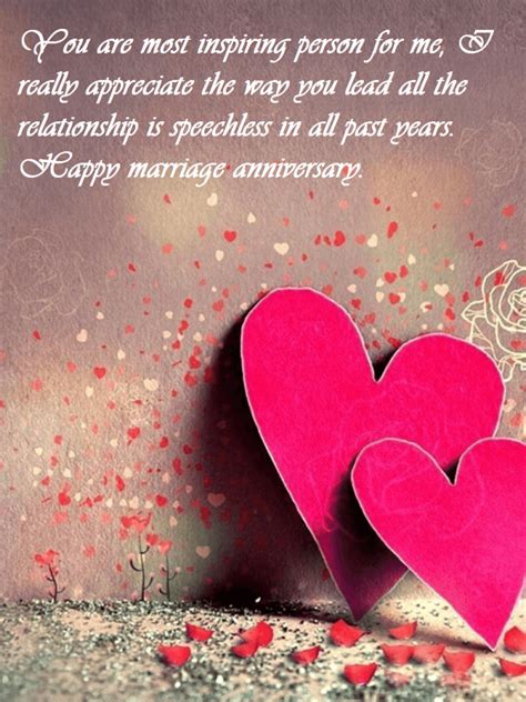 romantic marriage anniversary wishes for wife