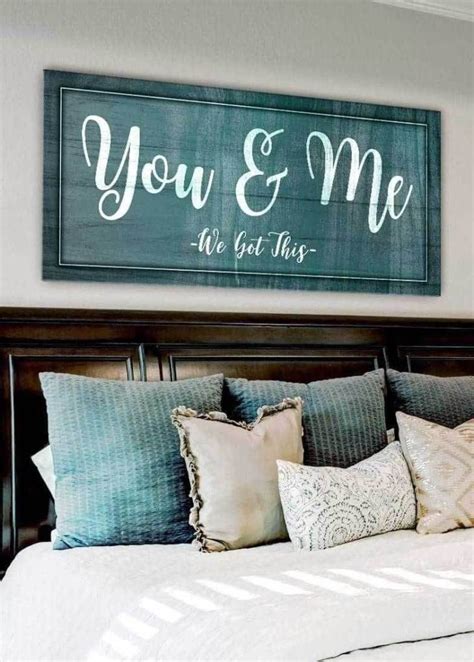 Romantic Master Bedroom Wall Art