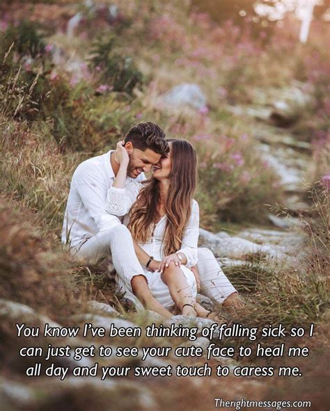 romantic message for my man to make him smile