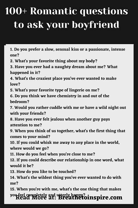 romantic questions to ask your boyfriend to make him laugh pdf