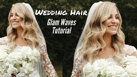 Romantic Waves Wedding Hair Tutorial