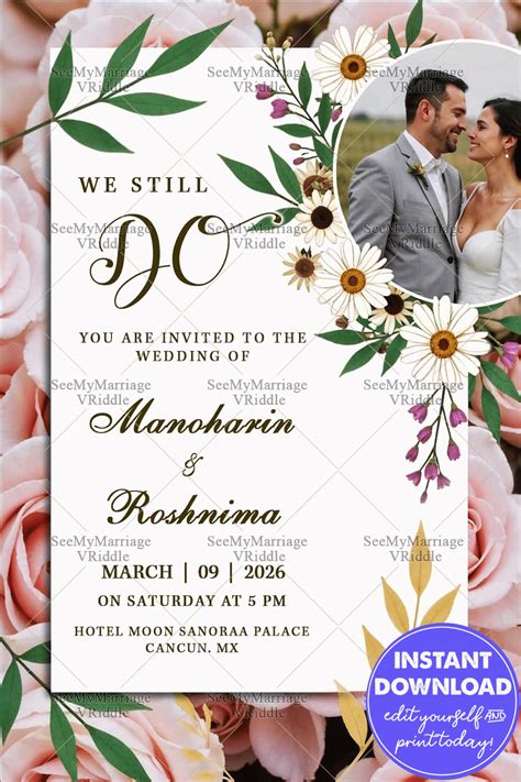 29+ Romantic Wedding Invitation