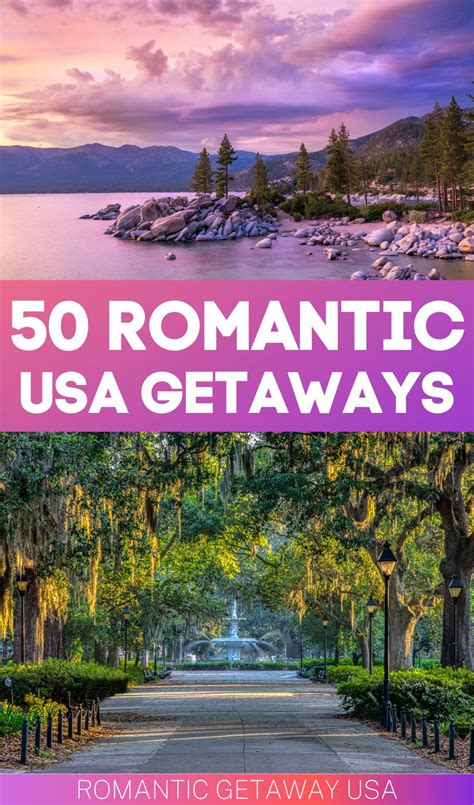 romantic weekend getaways for couples in the us